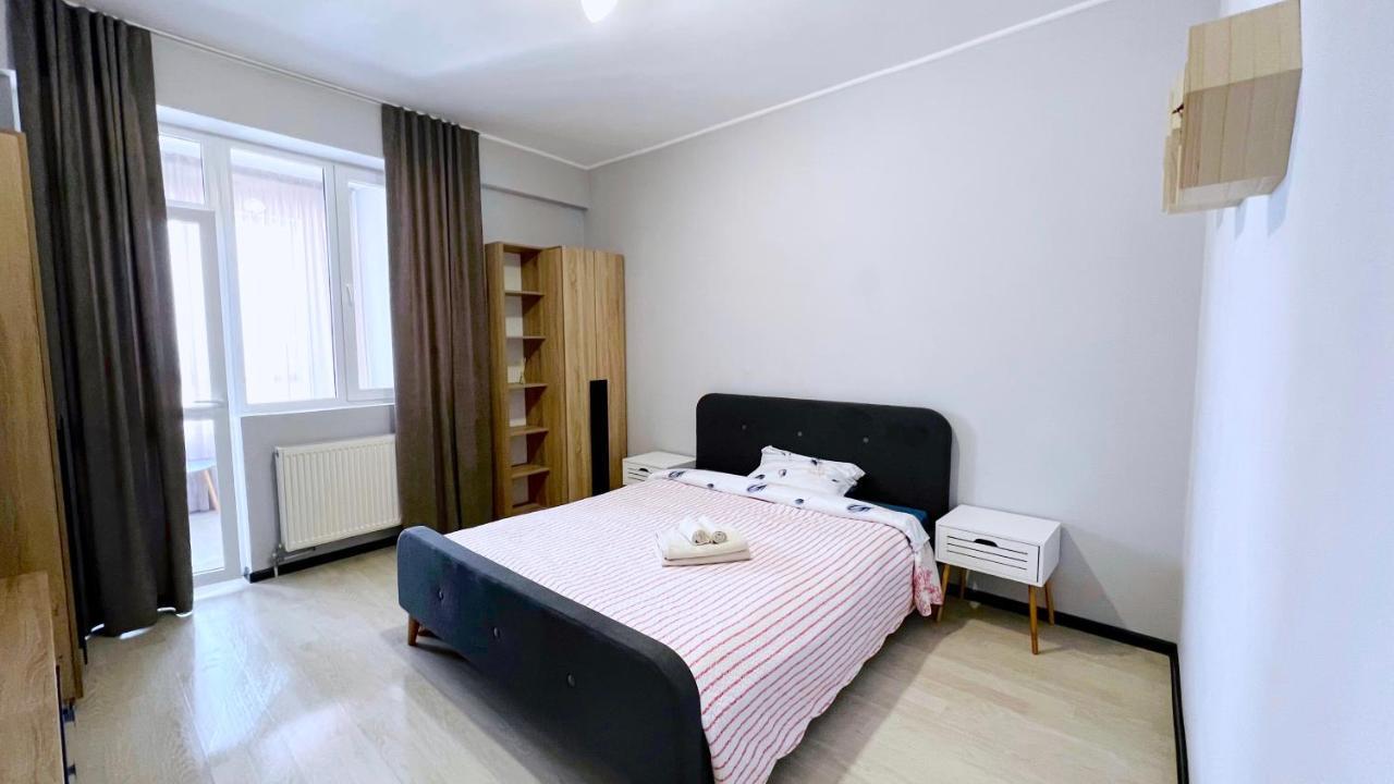 Comfortable Apartment With A Panoramic View Chişinău Esterno foto
